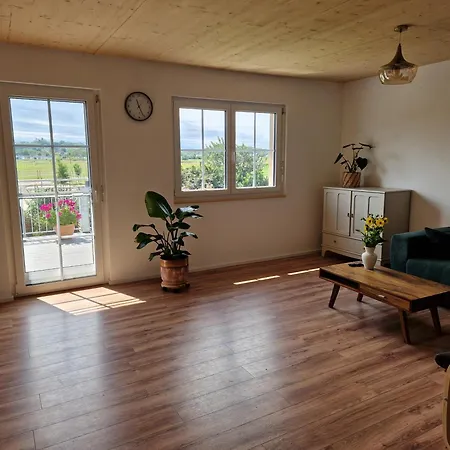 Fewo1 Neuwertige, Grosse 110qm Ueber Zwei Etagen Mit Balkon Im Aussenbereich Riegel