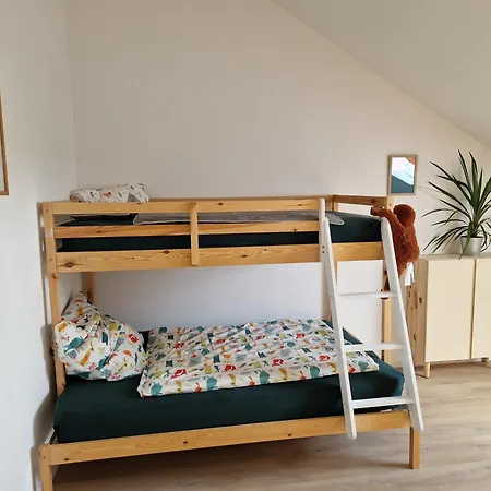 Fewo1 Neuwertige, Grosse 110qm Ueber Zwei Etagen Mit Balkon Im Aussenbereich